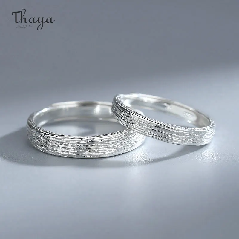 Thaya 100% S925 Sterling Silver Couple Ring Adjustable Fashion Zircon Finger Ring for Women Elegant Wedding Fine Jewelry Gift
Thaya 100% S925 Sterling Silver Couple Ring Adjustable Fashion Zircon Finger Ring for Women Elegant Wedding Fine Jewelry Gift