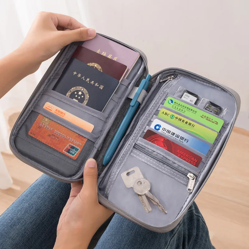 Wallet Family Passport Holder Travel Document Storage Organizer Portable Waterproof Document Bag Cardholder Storage Accessories
Wallet Family Passport Holder Travel Document Storage Organizer Portable Waterproof Document Bag Cardholder Storage Accessories