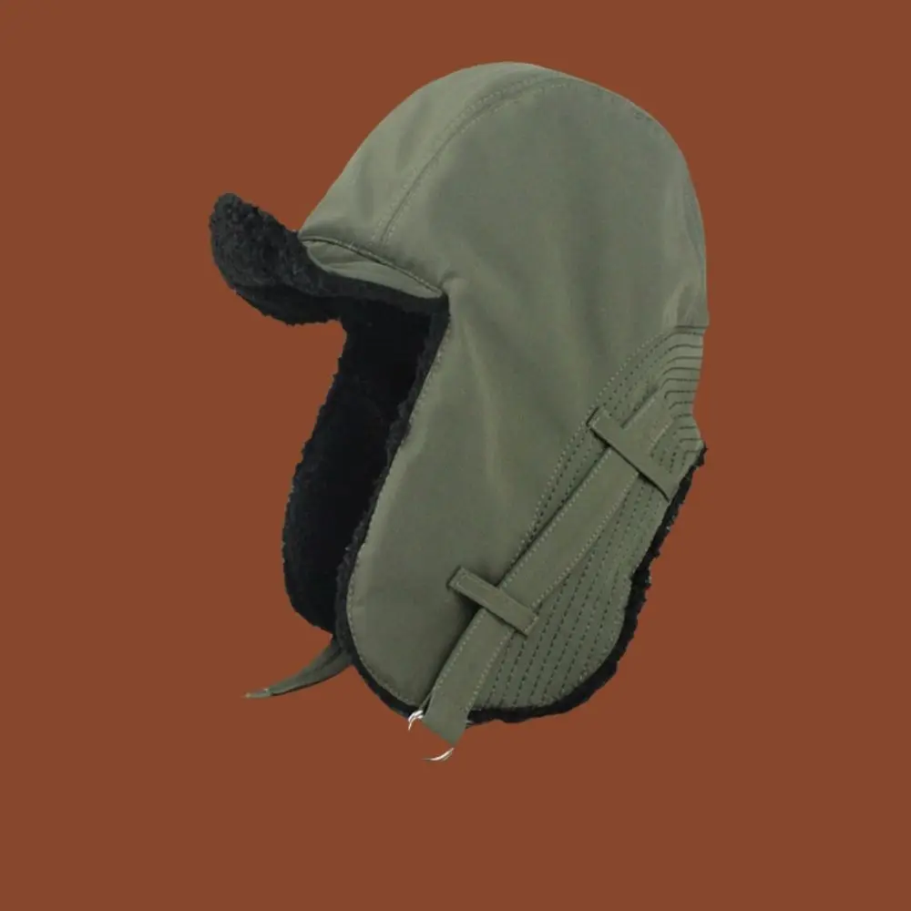 New Windproof Winter Ushanka Warm Thickened Bomber Riding Hats Russian Ear Protection Lei Feng Hat
New Windproof Winter Ushanka Warm Thickened Bomber Riding Hats Russian Ear Protection Lei Feng Hat