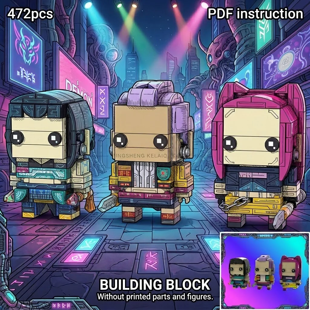 Anime Heroine Action Figure Set Creative Desktop Decoration Birthday Gift Building Bricks Toy
Anime Heroine Action Figure Set Creative Desktop Decoration Birthday Gift Building Bricks Toy