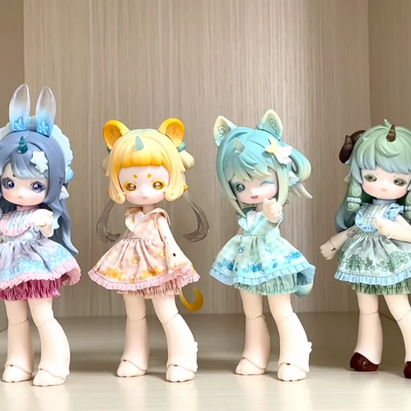 Передвижная слепая коробка для куклы Cute Beast Magic Series — аутентичная точечная скринька с эвкалиптовым покрытием, коллекция фигурок Bjd 
Передвижная слепая коробка для куклы Cute Beast Magic Series — аутентичная точечная скринька с эвкалиптовым покрытием, коллекция фигурок Bjd