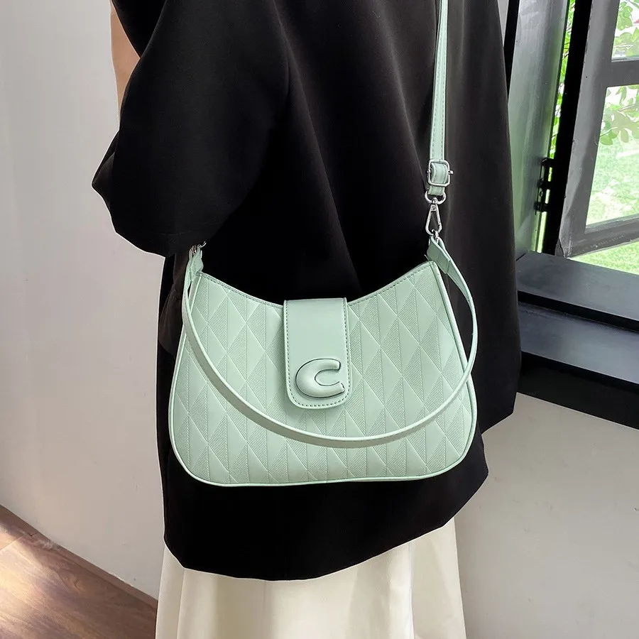 2026 Vintage Checkered Crossbody, Large Capacity Candy Color Shoulder Purse with Adjustable Chain, Commute Essentials
2026 Vintage Checkered Crossbody, Large Capacity Candy Color Shoulder Purse with Adjustable Chain, Commute Essentials