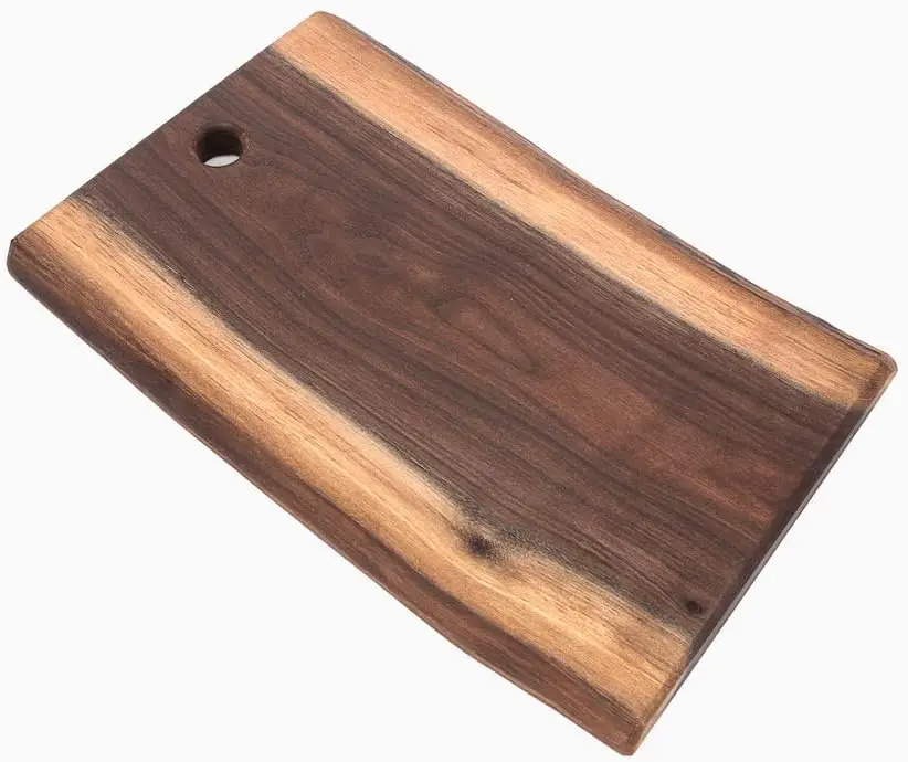 Live Edge Black Walnut Cutting Board, American Amish , Each Cutting Board is Unique, X Large Cutting Board 10" x 15"…
Live Edge Black Walnut Cutting Board, American Amish , Each Cutting Board is Unique, X Large Cutting Board 10" x 15"…