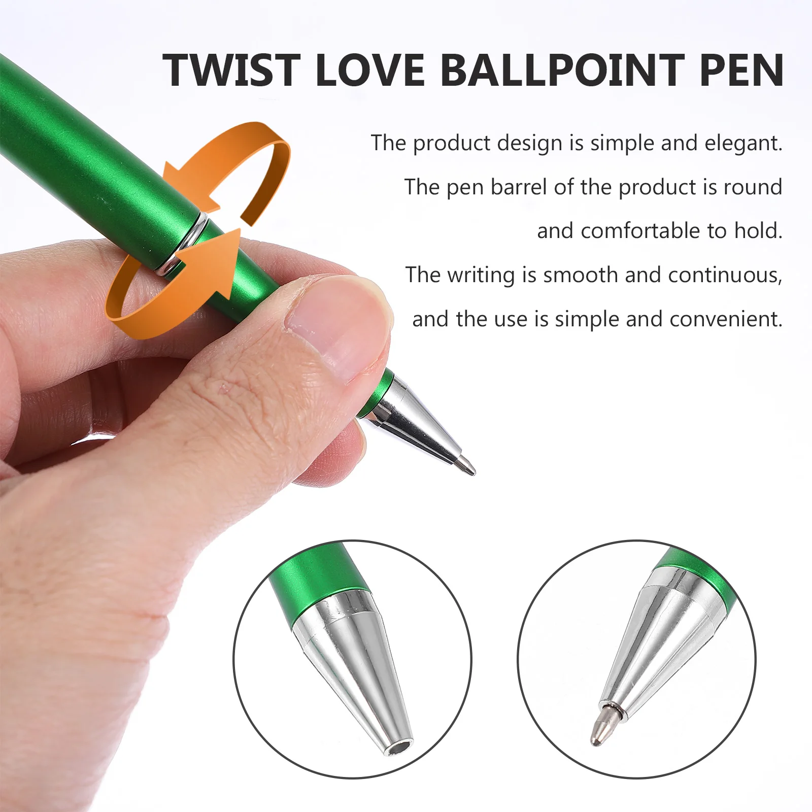 18 Pcs Love Ballpoint Pen Writing Stationery Smooth Pens for School Cute Abs Plastic Student
18 Pcs Love Ballpoint Pen Writing Stationery Smooth Pens for School Cute Abs Plastic Student