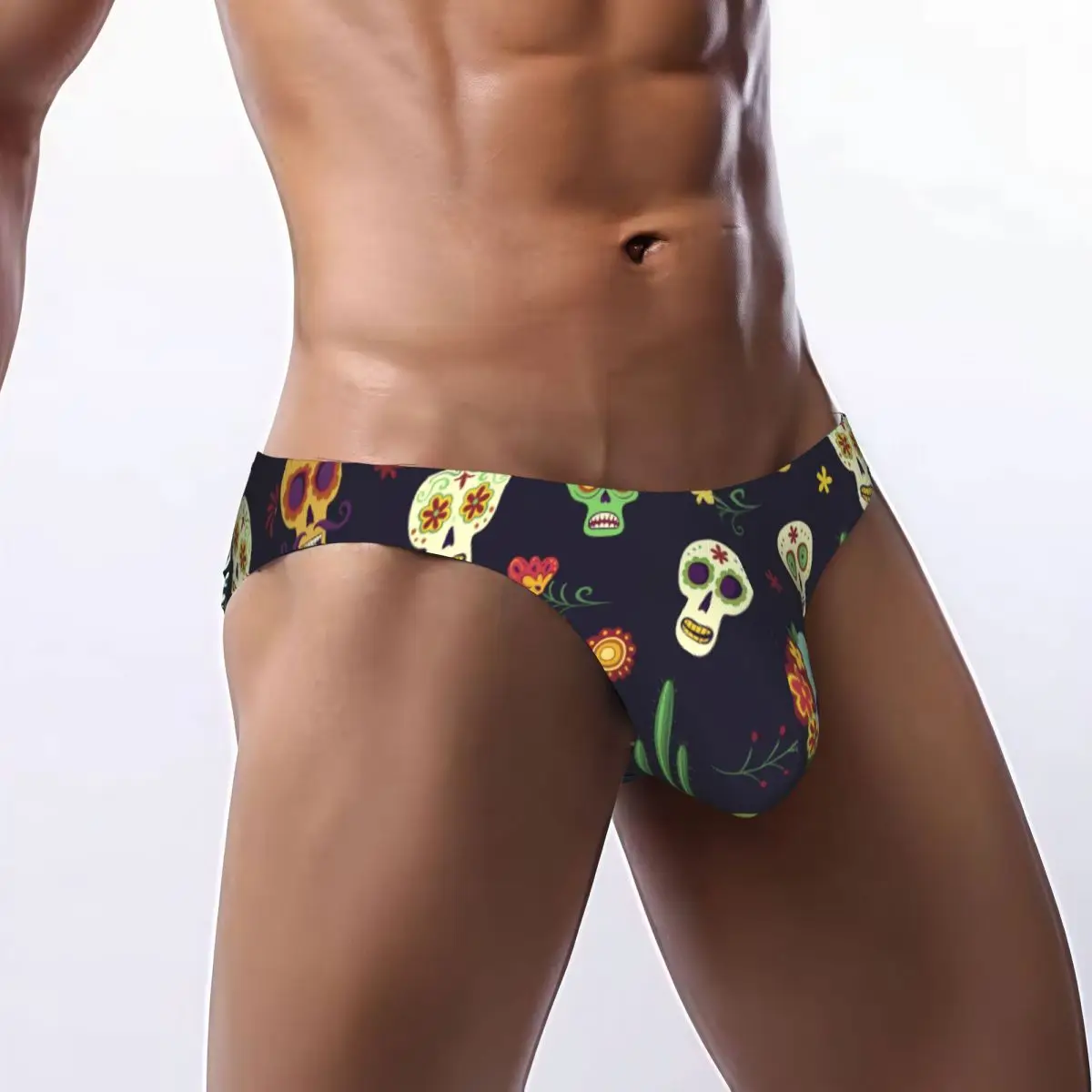 Men's Underwear Briefs Mexican Sugar Skulls Sexy Underpants Male Panties Bikini Underwear Ropa Pants
Men's Underwear Briefs Mexican Sugar Skulls Sexy Underpants Male Panties Bikini Underwear Ropa Pants