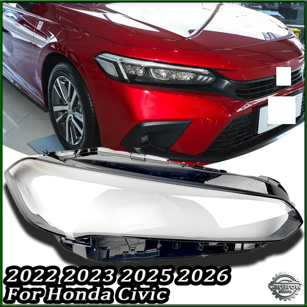 For Honda Civic 2022 2023 2025 2026 Headlamp Lamp Cover Headlight Shell Transparent Auto Lampshade Lens
For Honda Civic 2022 2023 2025 2026 Headlamp Lamp Cover Headlight Shell Transparent Auto Lampshade Lens
