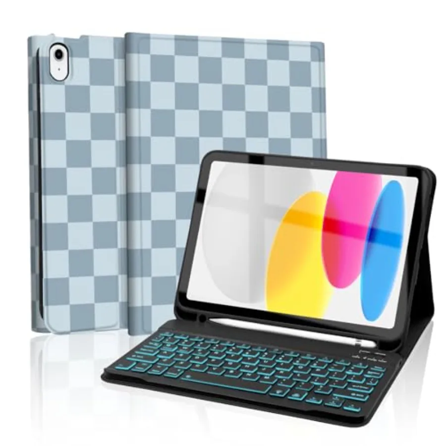 for iPad 11th 10th Generation Case with Keyboard, Backlights LED Wireless Keyboard Cover with Pencil Holder for 11th A16 11-inc
for iPad 11th 10th Generation Case with Keyboard, Backlights LED Wireless Keyboard Cover with Pencil Holder for 11th A16 11-inc