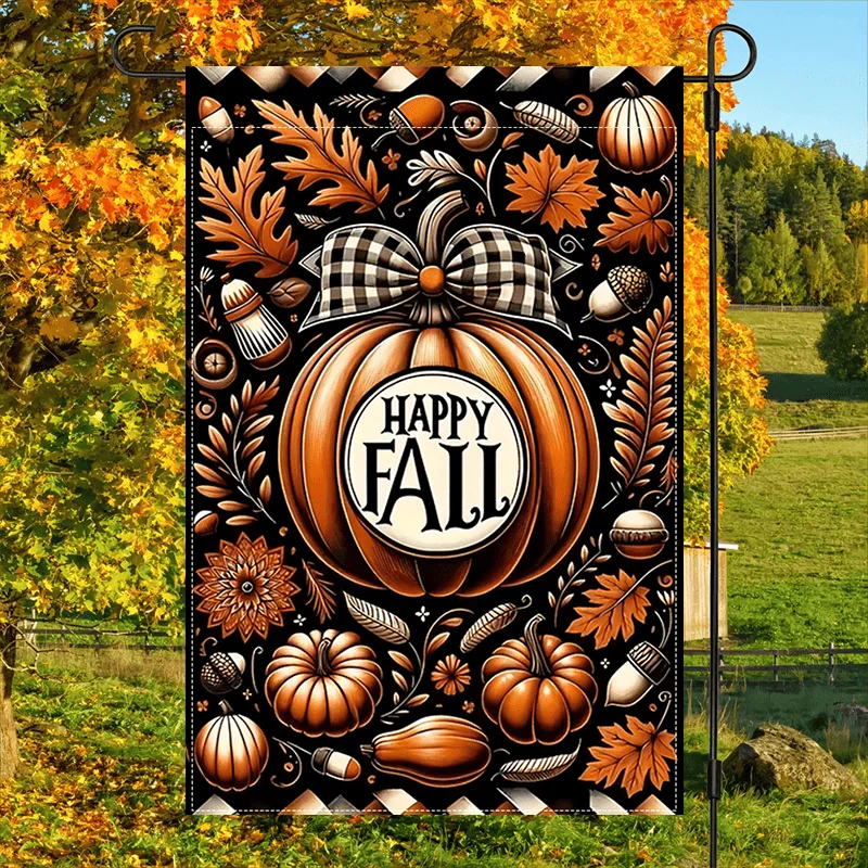 Garden Flag Yard Flag 12x18 Inch Double Sided Pumpkin Welcome Polycotton Washable Durable Weather Resistant Outside Decoration Home House Lawn Porch Patio Courtyard Farmhouse Decor Thanksgiving Thanksgiving Day Fall Autumn Harvest Seasonal Holiday Party
Garden Flag Yard Flag 12x18 Inch Double Sided Pumpkin Welcome Polycotton Washable Durable Weather Resistant Outside Decoration Home House Lawn Porch Patio Courtyard Farmhouse Decor Thanksgiving Thanksgiving Day Fall Autumn Harvest Seasonal Holiday Party