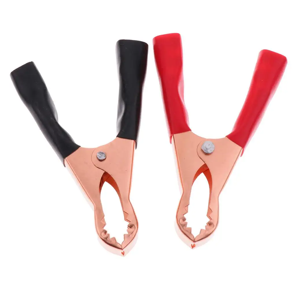 80mm Electrical Alligator Clip Copper Coated Terminal Clamp Quick Connect Car Battery Clamp for Charging
80mm Electrical Alligator Clip Copper Coated Terminal Clamp Quick Connect Car Battery Clamp for Charging