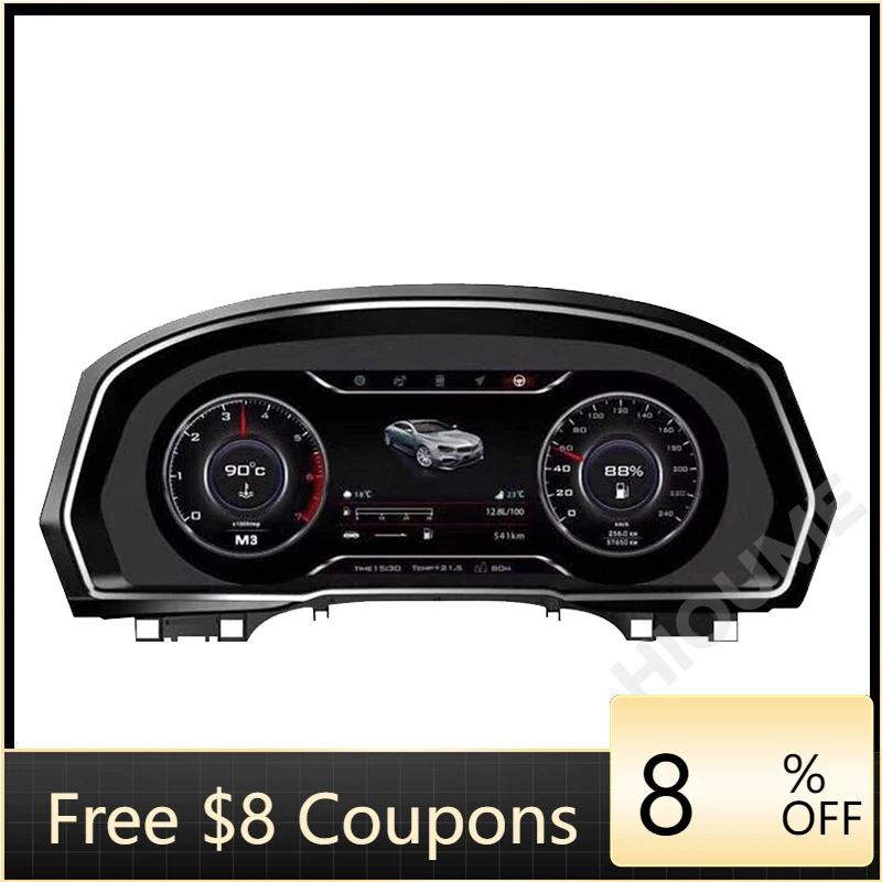 Car Instrument Cluster Speedometer Gauges Digital Dashboard Panel LCD Miles for VW Atlas Teramont 2017-2020
Car Instrument Cluster Speedometer Gauges Digital Dashboard Panel LCD Miles for VW Atlas Teramont 2017-2020