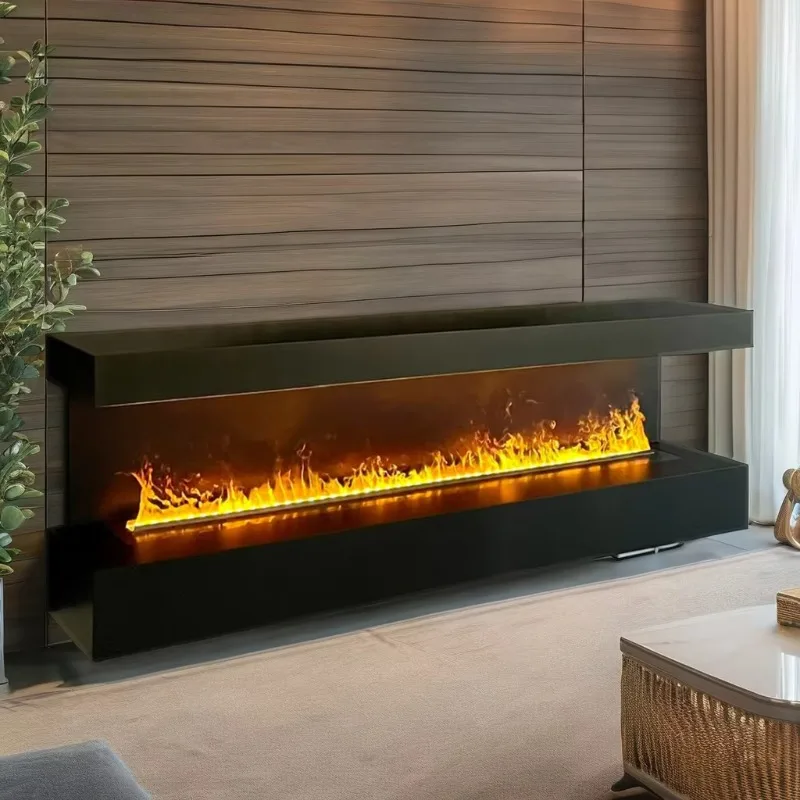 Ized Modern Design LED Light Fireplace Insert 3D Water Vapor Fire For Hotel Lobby Energy-Saving Steel Remote Control
Ized Modern Design LED Light Fireplace Insert 3D Water Vapor Fire For Hotel Lobby Energy-Saving Steel Remote Control