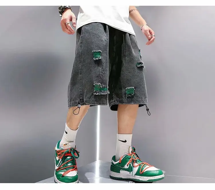 Американская джинсовая одежда с отверстиями в стиле ретро, модная брендовая Гонконгская винтажная рабочая одежда, пятиточечная летняя свободная уличная одежда в стиле хип-хоп Mi...
Американская джинсовая одежда с отверстиями в стиле ретро, модная брендовая Гонконгская винтажная рабочая одежда, пятиточечная летняя свободная уличная одежда в стиле хип-хоп Mi...