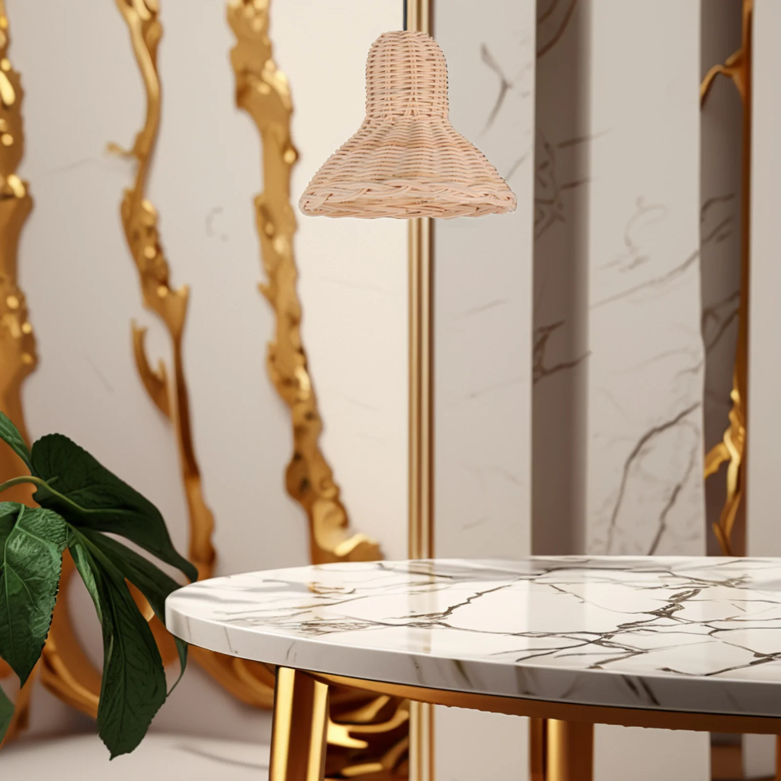 Handwoven Rattan Lampshade Pendant Lamp Replacement Hanging Wicker Shade Rustic Light Cover for Table Floor Lamp
Handwoven Rattan Lampshade Pendant Lamp Replacement Hanging Wicker Shade Rustic Light Cover for Table Floor Lamp