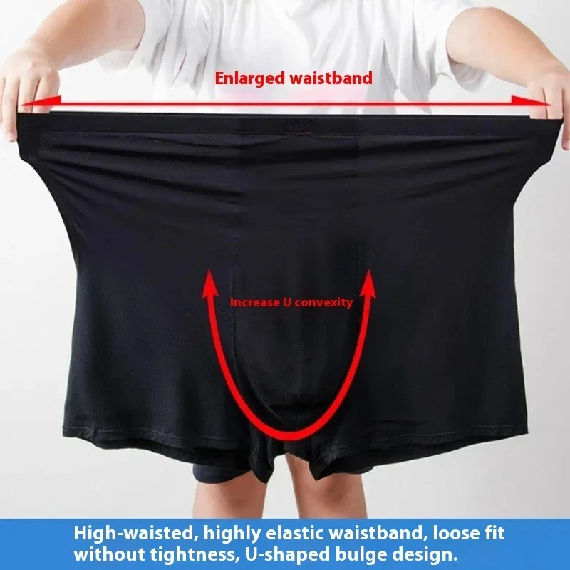 9XL 150kg Plus Size High Waist Men's Boxers Oversized Male Comfortable Underpant Modal Loose Middle-aged and Elderly Underwear
9XL 150kg Plus Size High Waist Men's Boxers Oversized Male Comfortable Underpant Modal Loose Middle-aged and Elderly Underwear