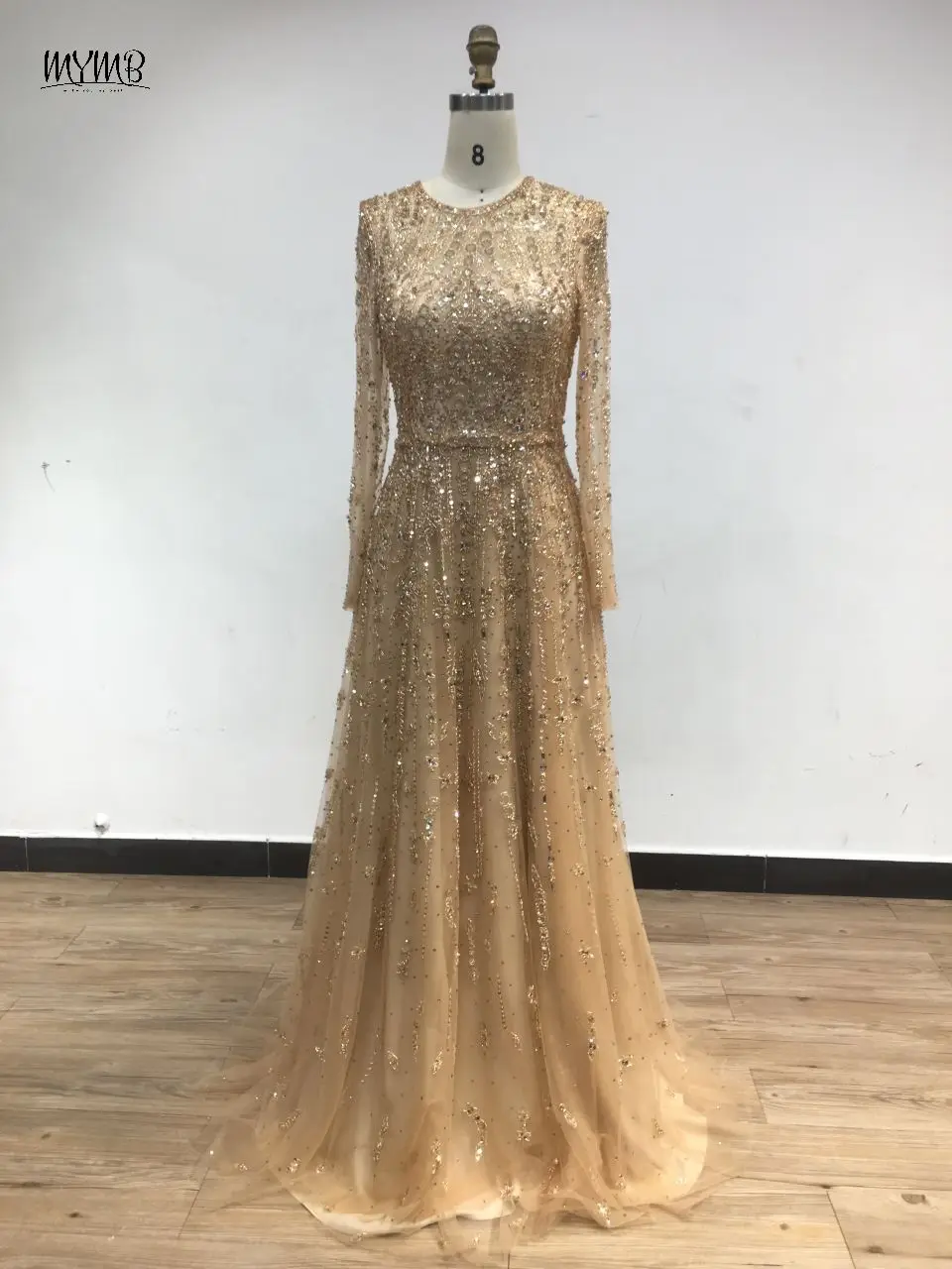 MYMB Gold Dubai Gorgerous A-Line Evening Gowns For Women Celebrity 2024 Muslim Elegant Long Sleeves Beaded Wedding Party Dresses
MYMB Gold Dubai Gorgerous A-Line Evening Gowns For Women Celebrity 2024 Muslim Elegant Long Sleeves Beaded Wedding Party Dresses