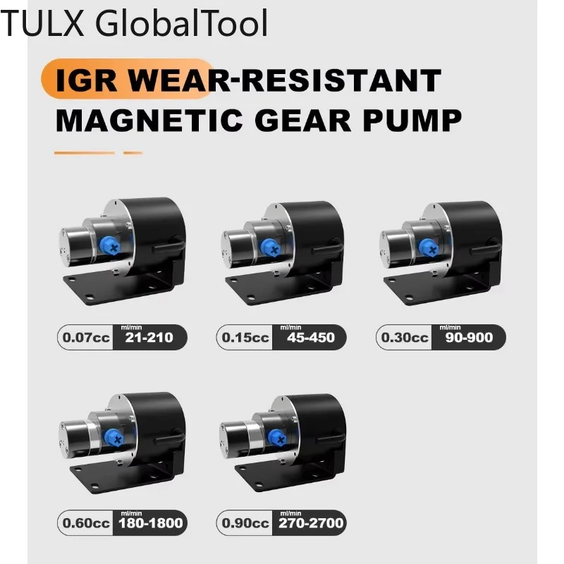 TULXElectromagnetic Mini Ink Pressure Pump with Tungsten Steel Gear
TULXElectromagnetic Mini Ink Pressure Pump with Tungsten Steel Gear