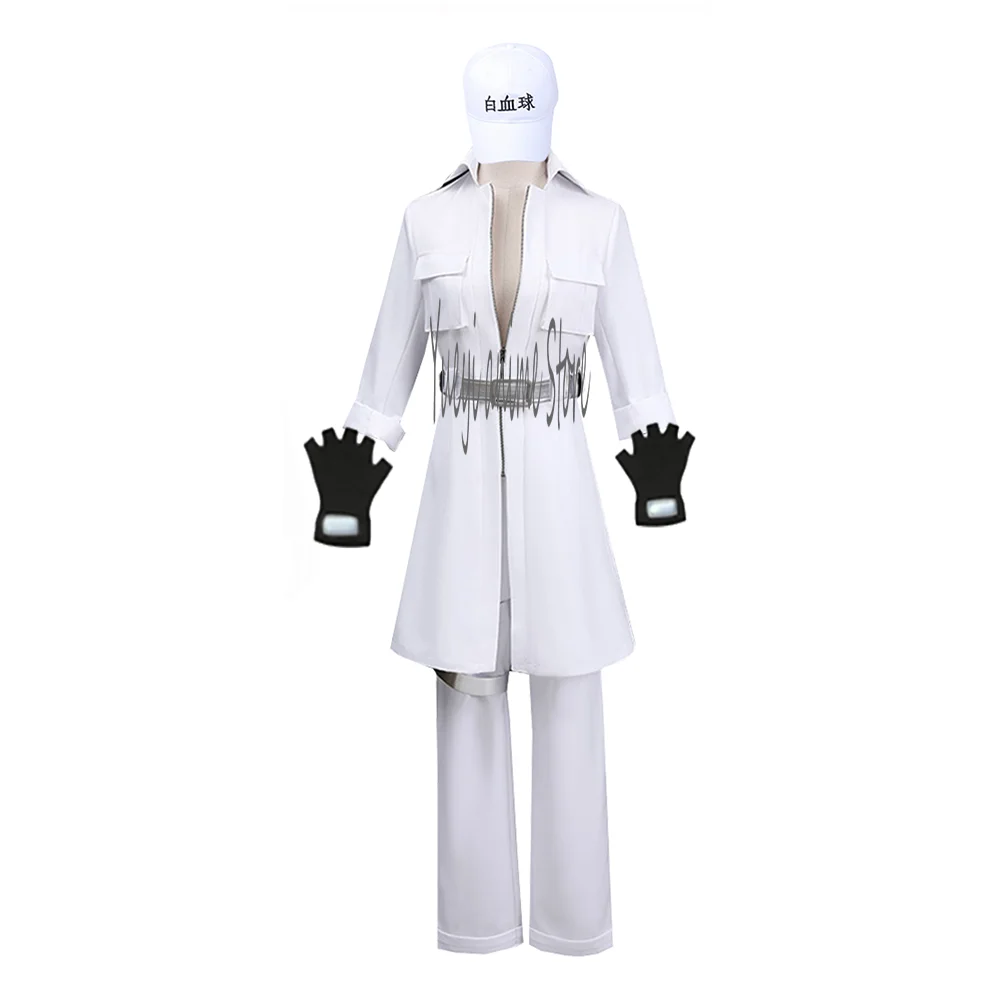 Anime Cosplay White Blood Cell Neutrophil Costume Uniform Suits for Halloween Christmas Party Hat Set----customized
Anime Cosplay White Blood Cell Neutrophil Costume Uniform Suits for Halloween Christmas Party Hat Set----customized