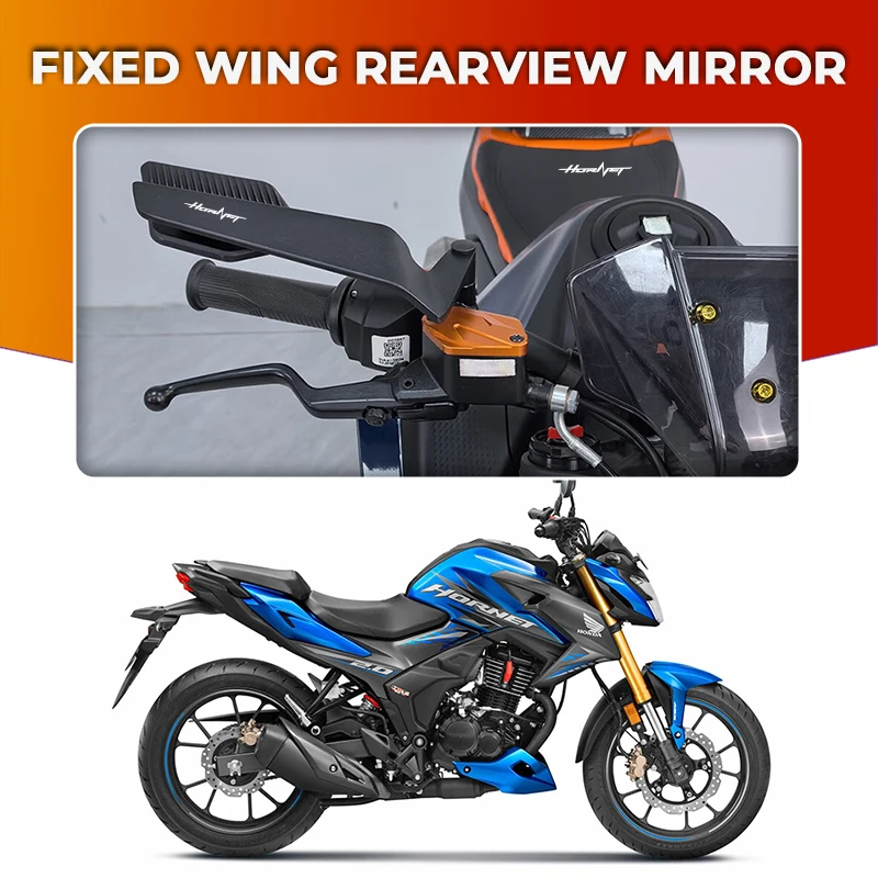 A Pair 360° Adjustable Rearview Mirror Anti-glare Alloy Wind Wing For Honda Hornet CB750 CB500 160R CB600F CB1000 Hornet 600 900
A Pair 360° Adjustable Rearview Mirror Anti-glare Alloy Wind Wing For Honda Hornet CB750 CB500 160R CB600F CB1000 Hornet 600 900