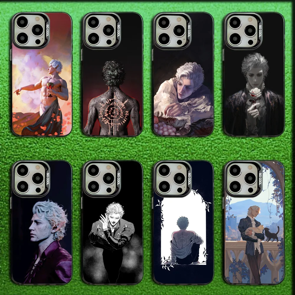 B-Baldur's Gate 3 BG3 astarion Phone Case For iPhone 16,15,14,13,12,11,Mini,Pro,SE,MAX Gray Matte Silicone Black Cover
B-Baldur's Gate 3 BG3 astarion Phone Case For iPhone 16,15,14,13,12,11,Mini,Pro,SE,MAX Gray Matte Silicone Black Cover