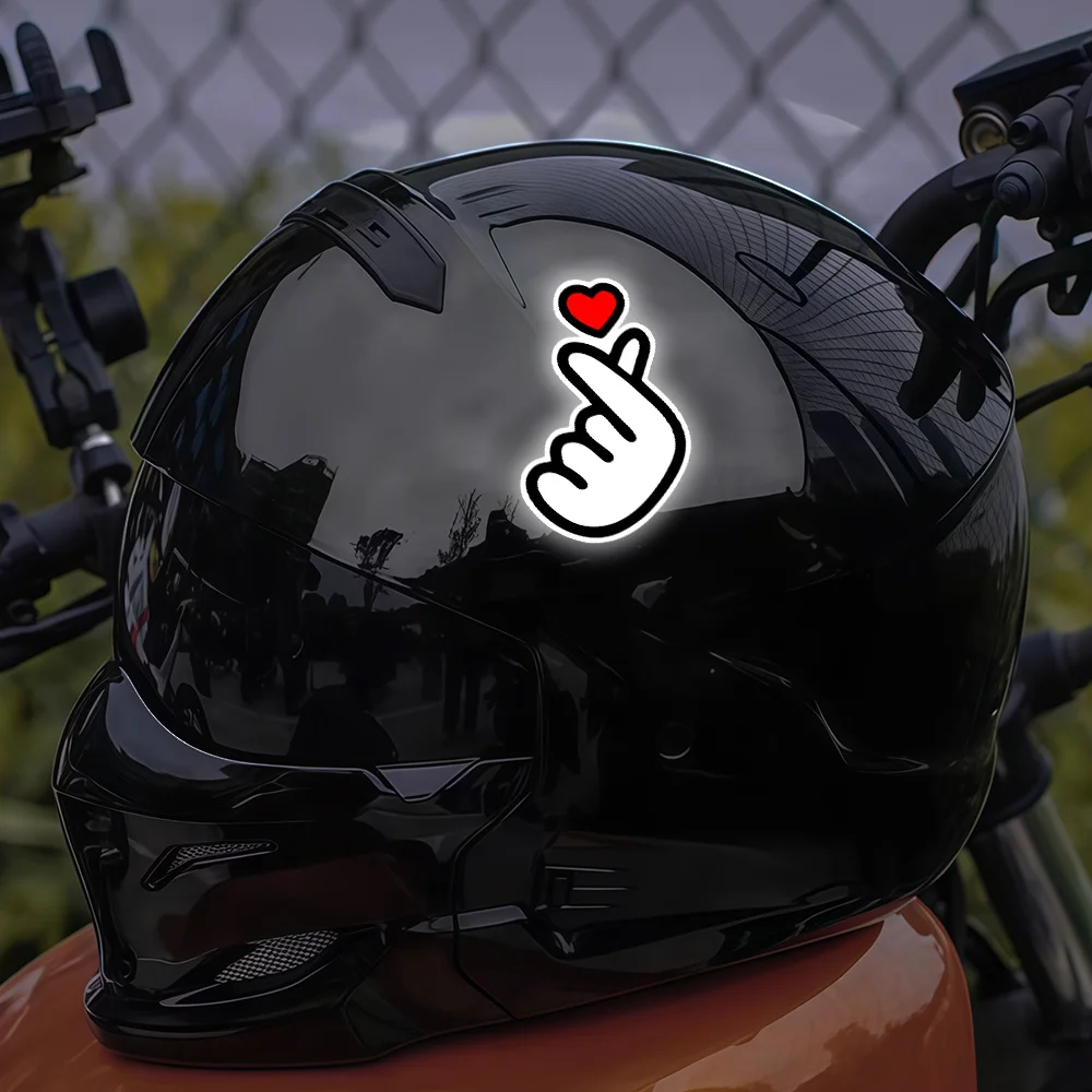 1Pc White Finger Heart "I Love You" Sticker Waterproof Vinyl Decal for Motorcycle Helmet Fuel Tank Decor
1Pc White Finger Heart "I Love You" Sticker Waterproof Vinyl Decal for Motorcycle Helmet Fuel Tank Decor