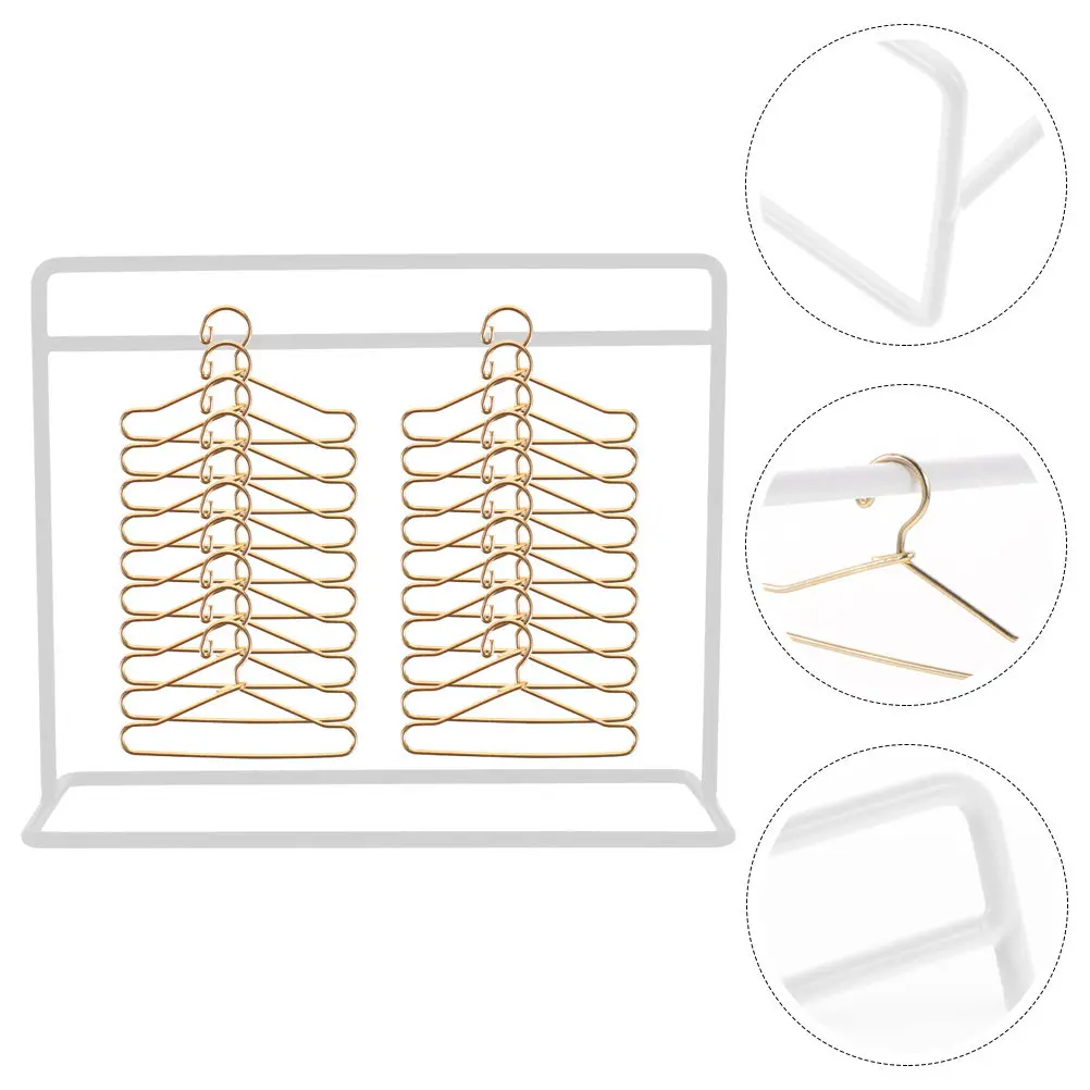 1Set Mini Coat Racks Stylish Decoration Long Lasting Use Experience Mini Hangers Clothes Display Rack
1Set Mini Coat Racks Stylish Decoration Long Lasting Use Experience Mini Hangers Clothes Display Rack