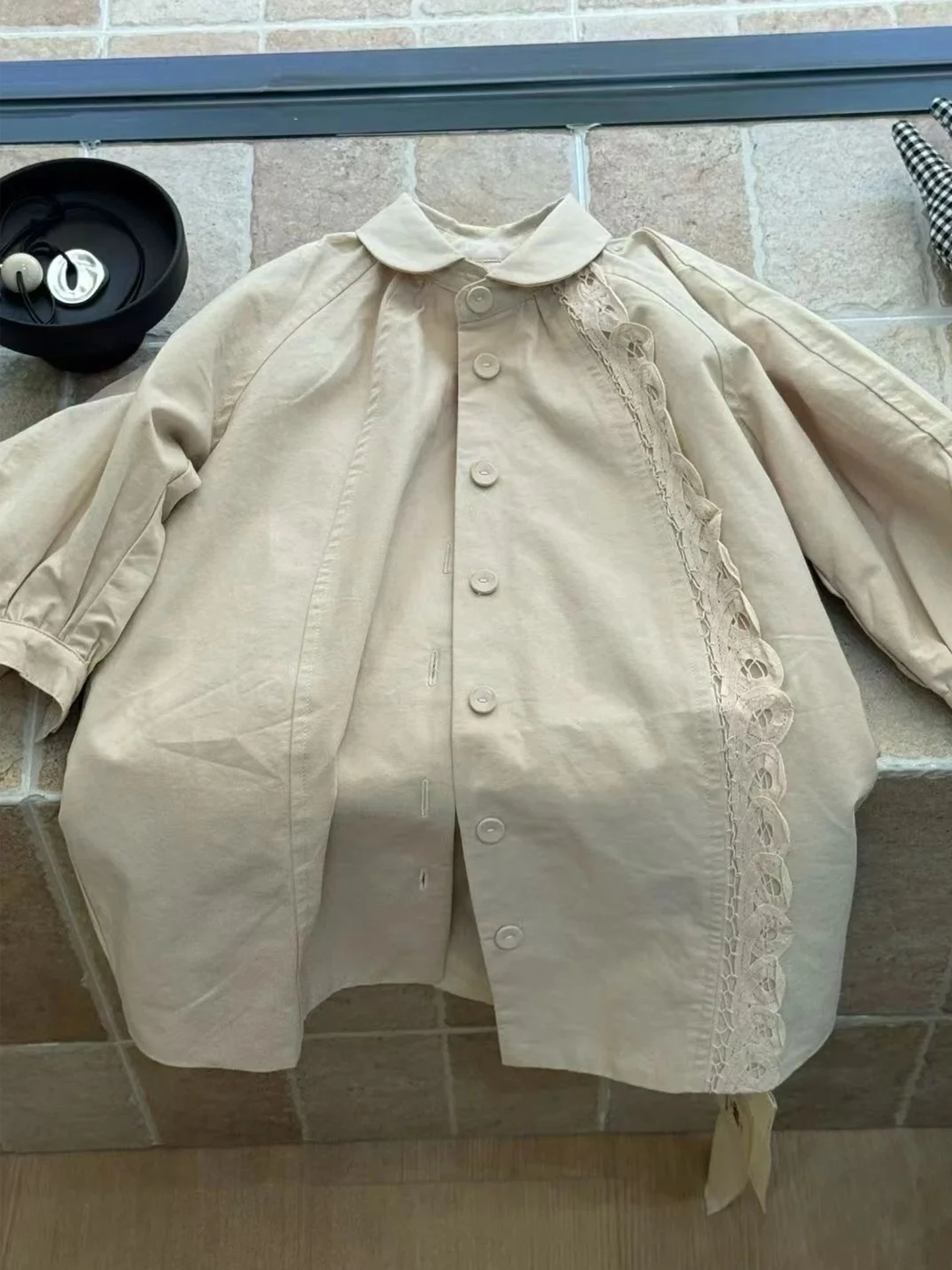 Girls' Windbreaker Jacket Children's Spring Fashion Loose Windproof Light Beige Stylish Clothes Trendy Long Sleeve Simple Style
Girls' Windbreaker Jacket Children's Spring Fashion Loose Windproof Light Beige Stylish Clothes Trendy Long Sleeve Simple Style