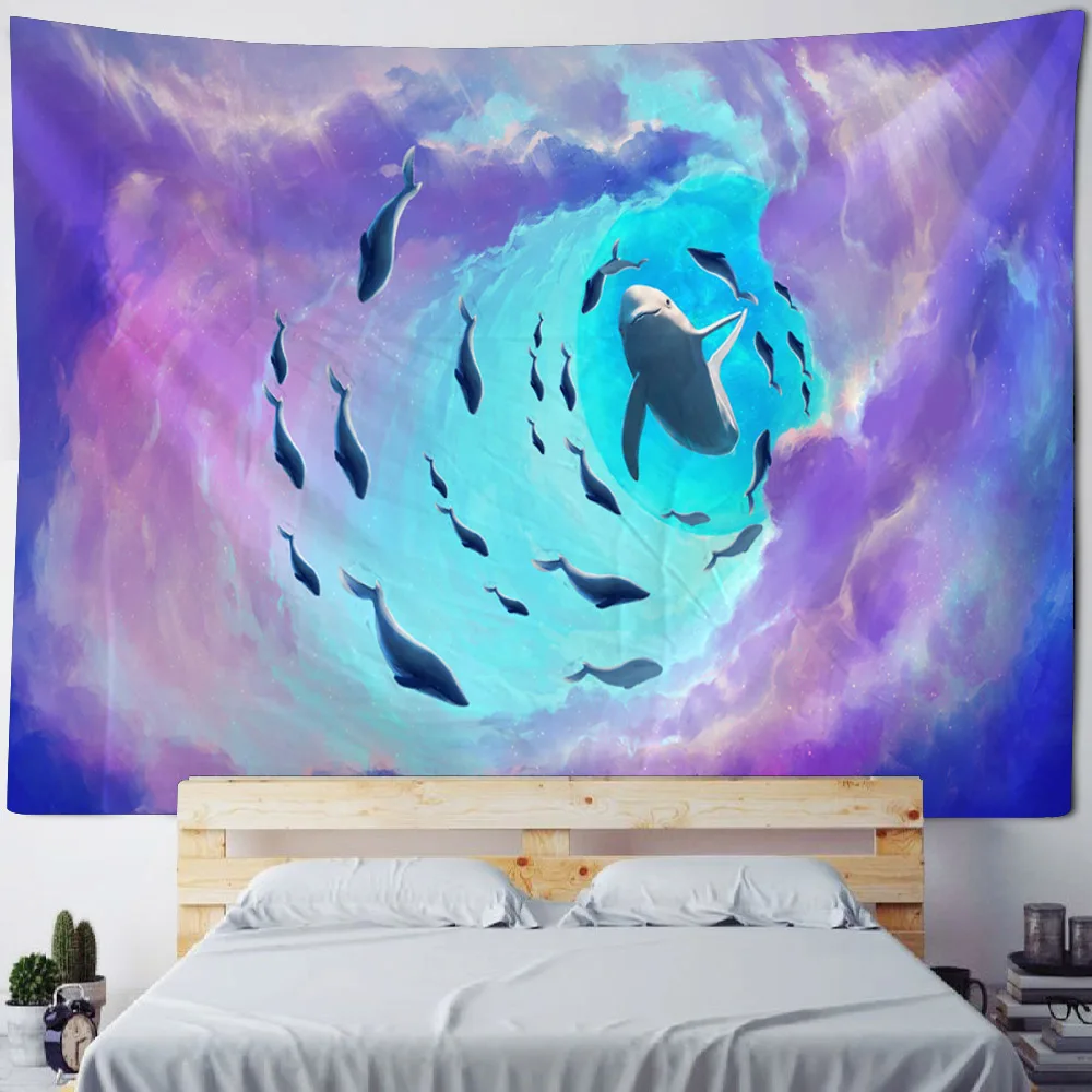 Cartoon Shark Tapestry Dream Star Moon Sea View Wall Hanging Kawaii Home Wall Decoration Bohemian Hippie Room Art Blanket
Cartoon Shark Tapestry Dream Star Moon Sea View Wall Hanging Kawaii Home Wall Decoration Bohemian Hippie Room Art Blanket