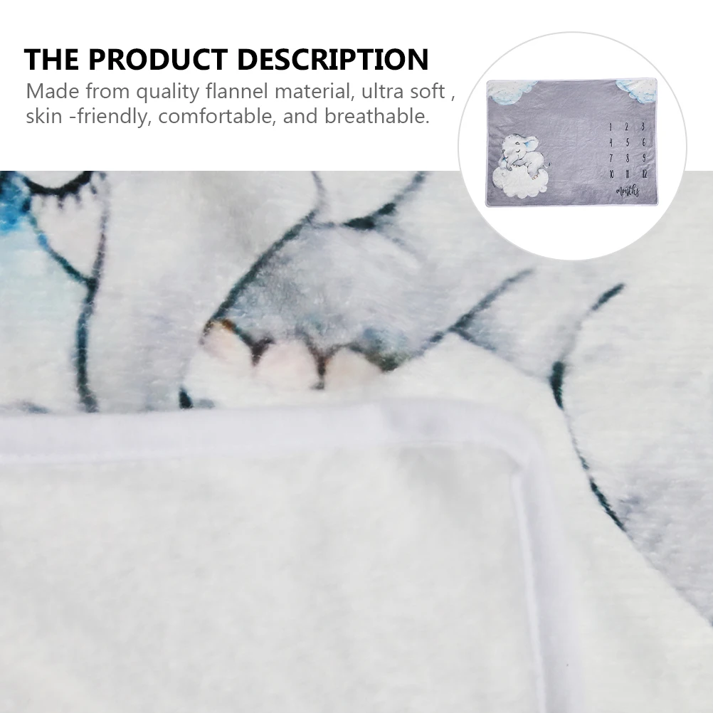 1Pc Breathable Flannel Baby Milestone Blanket Monthly Photo Prop Blanket Infant Commemorate
1Pc Breathable Flannel Baby Milestone Blanket Monthly Photo Prop Blanket Infant Commemorate