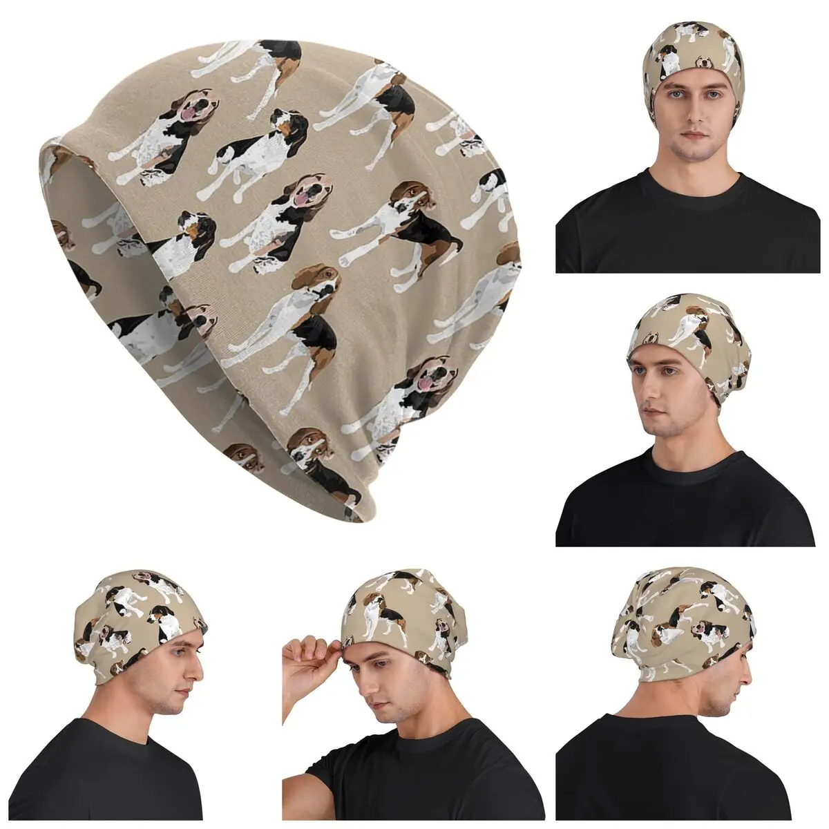 Treeing Walker Coonhound On Tan Warm Knitted Cap Hip Hop Bonnet Hat Autumn Winter Outdoor Beanies Hats for Men Women Adult
Treeing Walker Coonhound On Tan Warm Knitted Cap Hip Hop Bonnet Hat Autumn Winter Outdoor Beanies Hats for Men Women Adult