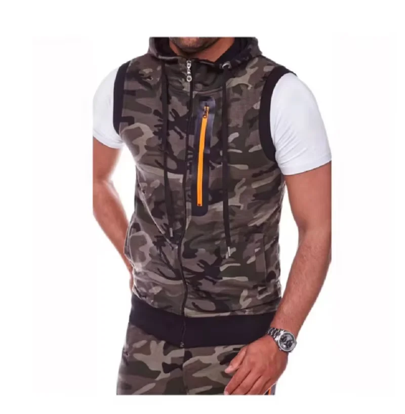 New Men's Tank Top Streetwear Sleeveless Shirts Gym Men Fitness Hooded Shirt Bodybuilding High Elastic Sports Basketball Vest
New Men's Tank Top Streetwear Sleeveless Shirts Gym Men Fitness Hooded Shirt Bodybuilding High Elastic Sports Basketball Vest