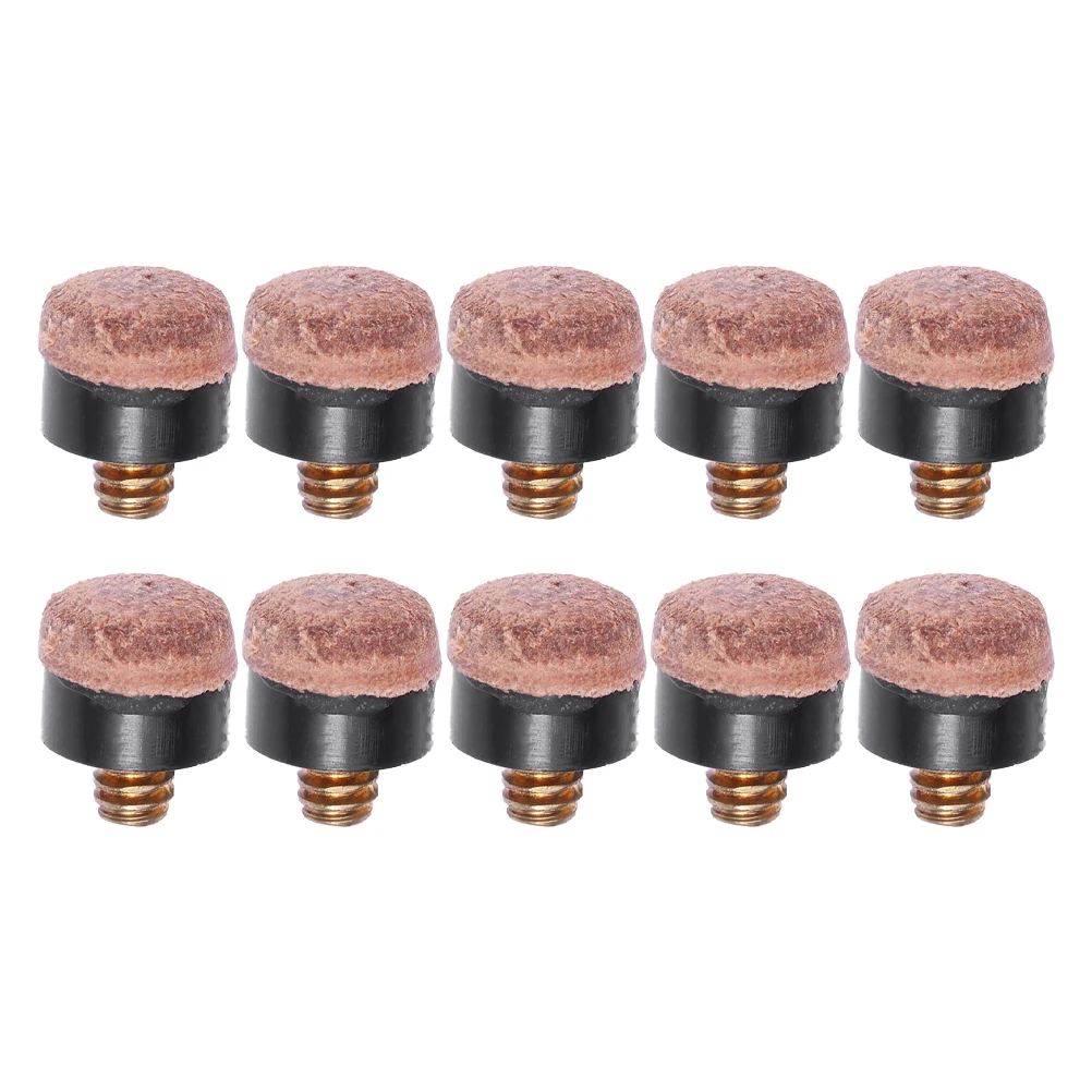 20 pcs Billiard Screw-on Head Pool Cues Replacement Accessories Hard Tips for Snooker Game Tips
20 pcs Billiard Screw-on Head Pool Cues Replacement Accessories Hard Tips for Snooker Game Tips