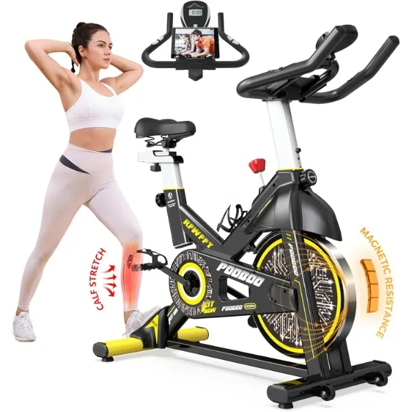 pooboo Exercise Bike, Adjustable Magnetic Resistance Silent Belt Drive, Indoor Cycling Bike for Home Cardio Gym
pooboo Exercise Bike, Adjustable Magnetic Resistance Silent Belt Drive, Indoor Cycling Bike for Home Cardio Gym