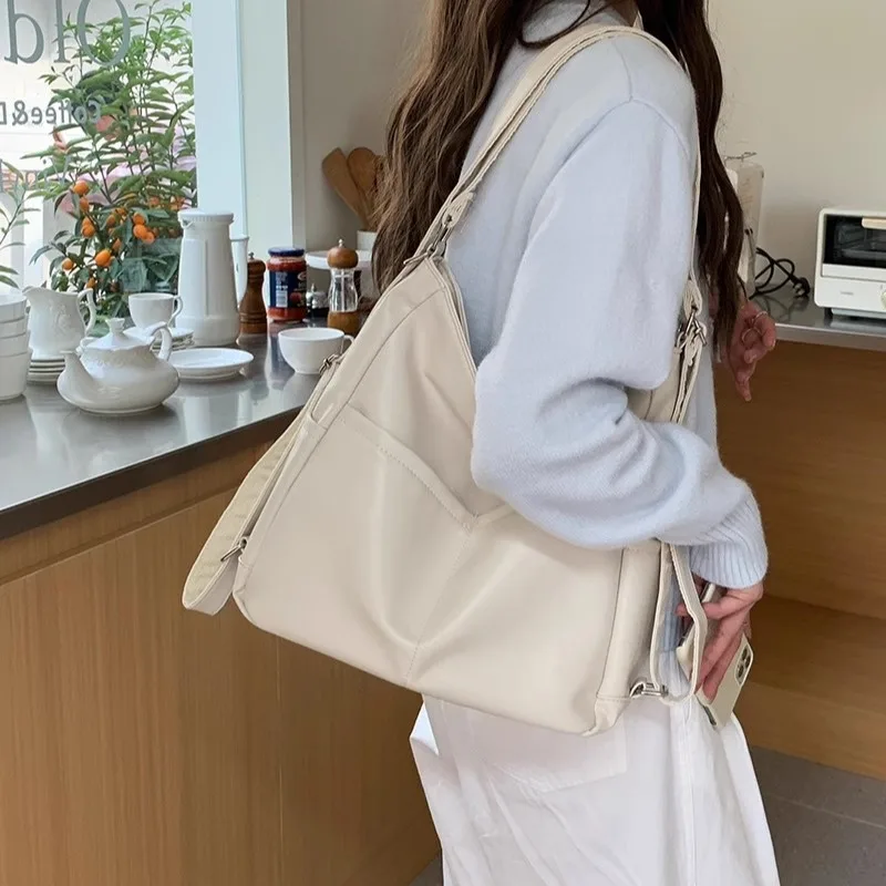 2025 Spring New Soft Women Large Capacity Commuter Shoulder Bag Multi-functional Girl Messenger Bag Backpack
2025 Spring New Soft Women Large Capacity Commuter Shoulder Bag Multi-functional Girl Messenger Bag Backpack