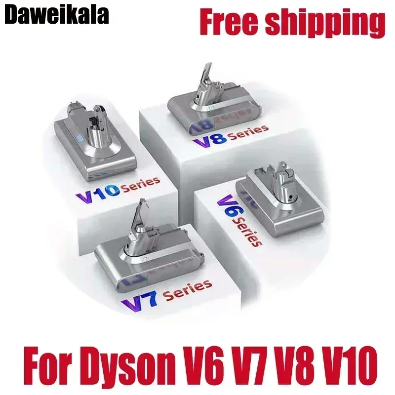 Original 21.6V 28000mAh Li-ion Battery for Dyson V6/V7/V8/V10 DC62 DC74 SV09 SV07 SV03 965874-02 Vacuum Cleaner Battery L30
Original 21.6V 28000mAh Li-ion Battery for Dyson V6/V7/V8/V10 DC62 DC74 SV09 SV07 SV03 965874-02 Vacuum Cleaner Battery L30
