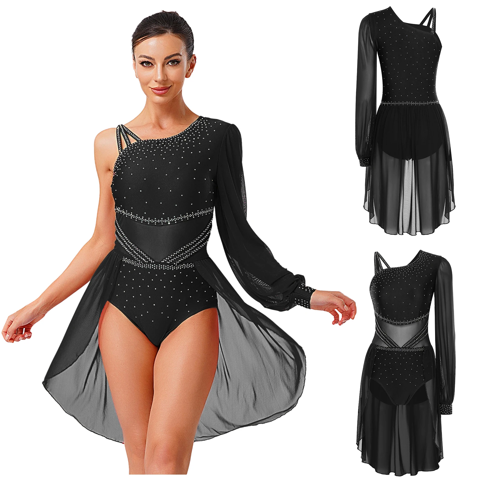 Women Rhythm Latin Ballet Ballroom Waltz Dance Performance Leotard Dress Lyrical Sheer Mesh Stage Ballet Gymnastics Dance Wear
Women Rhythm Latin Ballet Ballroom Waltz Dance Performance Leotard Dress Lyrical Sheer Mesh Stage Ballet Gymnastics Dance Wear