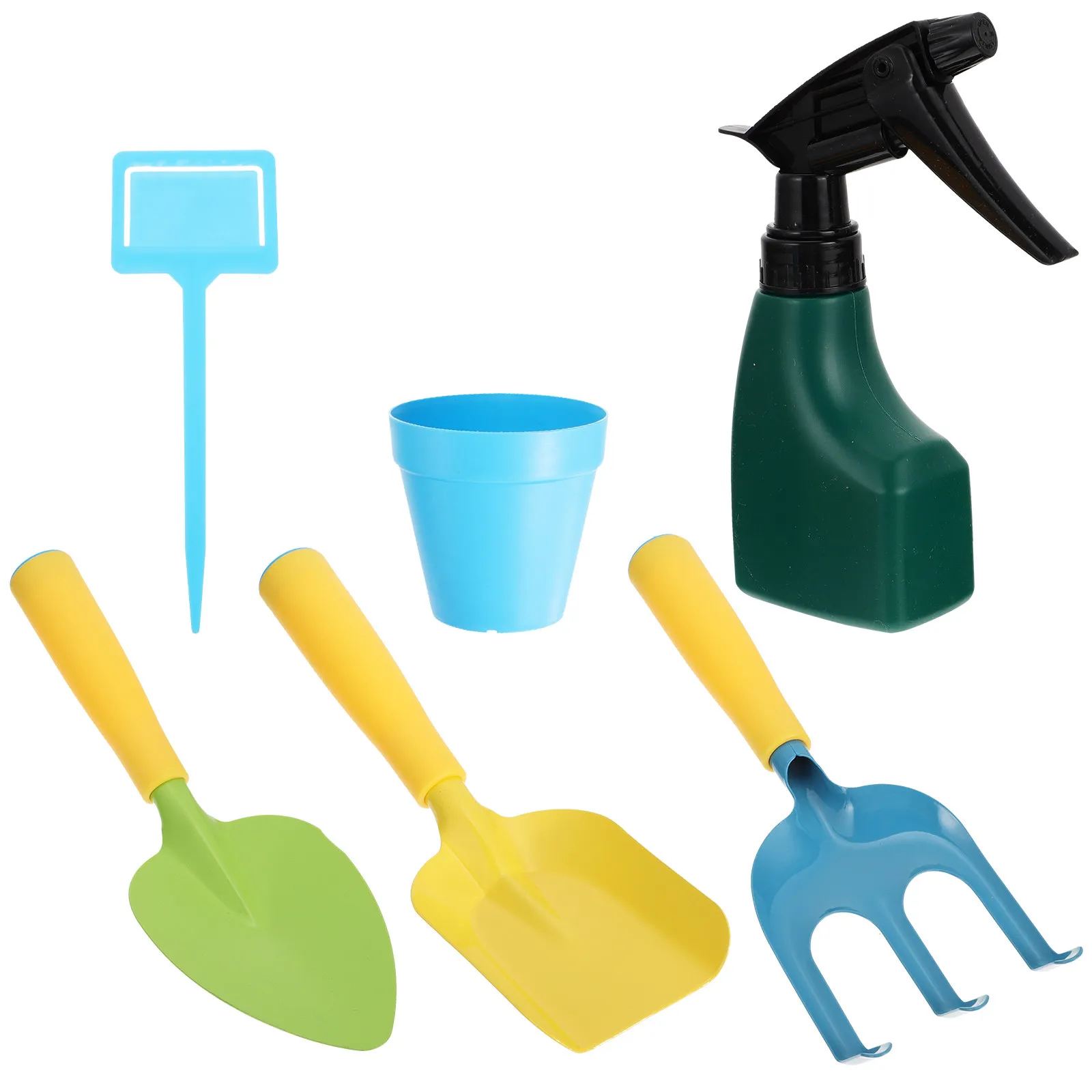 1Set Kids Planting Tool Set Eye-Catching Colorful Mini Shovel Rake Trowel for Vegetable Flower Gardening Parent-Child Bonding
1Set Kids Planting Tool Set Eye-Catching Colorful Mini Shovel Rake Trowel for Vegetable Flower Gardening Parent-Child Bonding