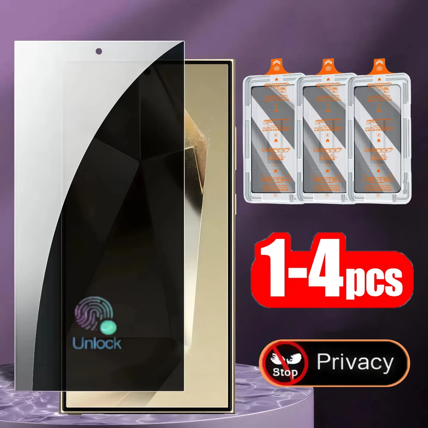 1-4PCS Dust Free Easy Installation Screen Protector For Samsung S26 Ultra S23 S25 S21 S24 S22 Protective Tempered Glass Film
1-4PCS Dust Free Easy Installation Screen Protector For Samsung S26 Ultra S23 S25 S21 S24 S22 Protective Tempered Glass Film