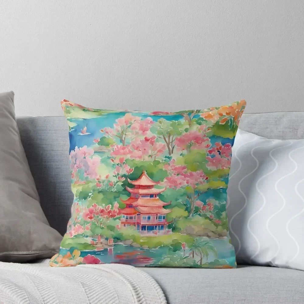 Pagoda chinoiserie landscape watercolor painting Throw Pillow Plaid Sofa Elastic Cover For Sofa pillow
Pagoda chinoiserie landscape watercolor painting Throw Pillow Plaid Sofa Elastic Cover For Sofa pillow