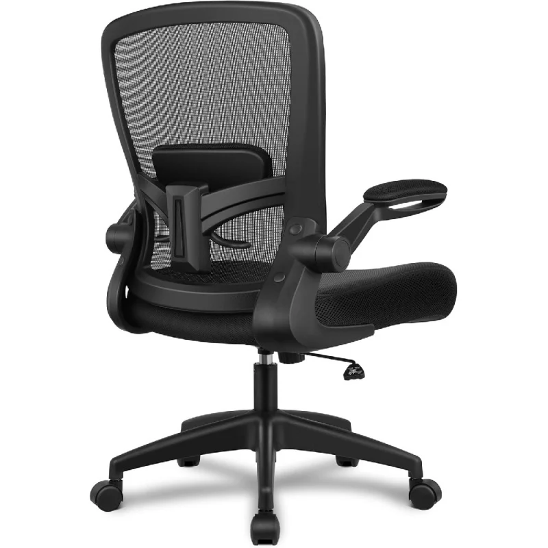 Office Chair, Ergonomic Desk Chair Breathable Mesh Chairs with Adjustable High Back Lumbar Support Flip-up Armrests,
Office Chair, Ergonomic Desk Chair Breathable Mesh Chairs with Adjustable High Back Lumbar Support Flip-up Armrests,