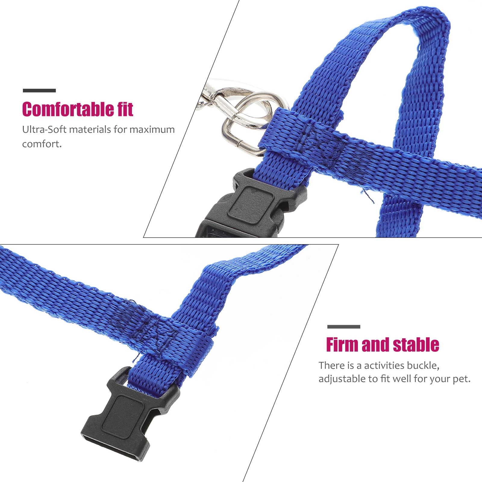 Rabbit Harness Ultra Soft Adjustable Rabbit Leash Bell Pet Supplies Stomach Back Neck Walking Control
Rabbit Harness Ultra Soft Adjustable Rabbit Leash Bell Pet Supplies Stomach Back Neck Walking Control