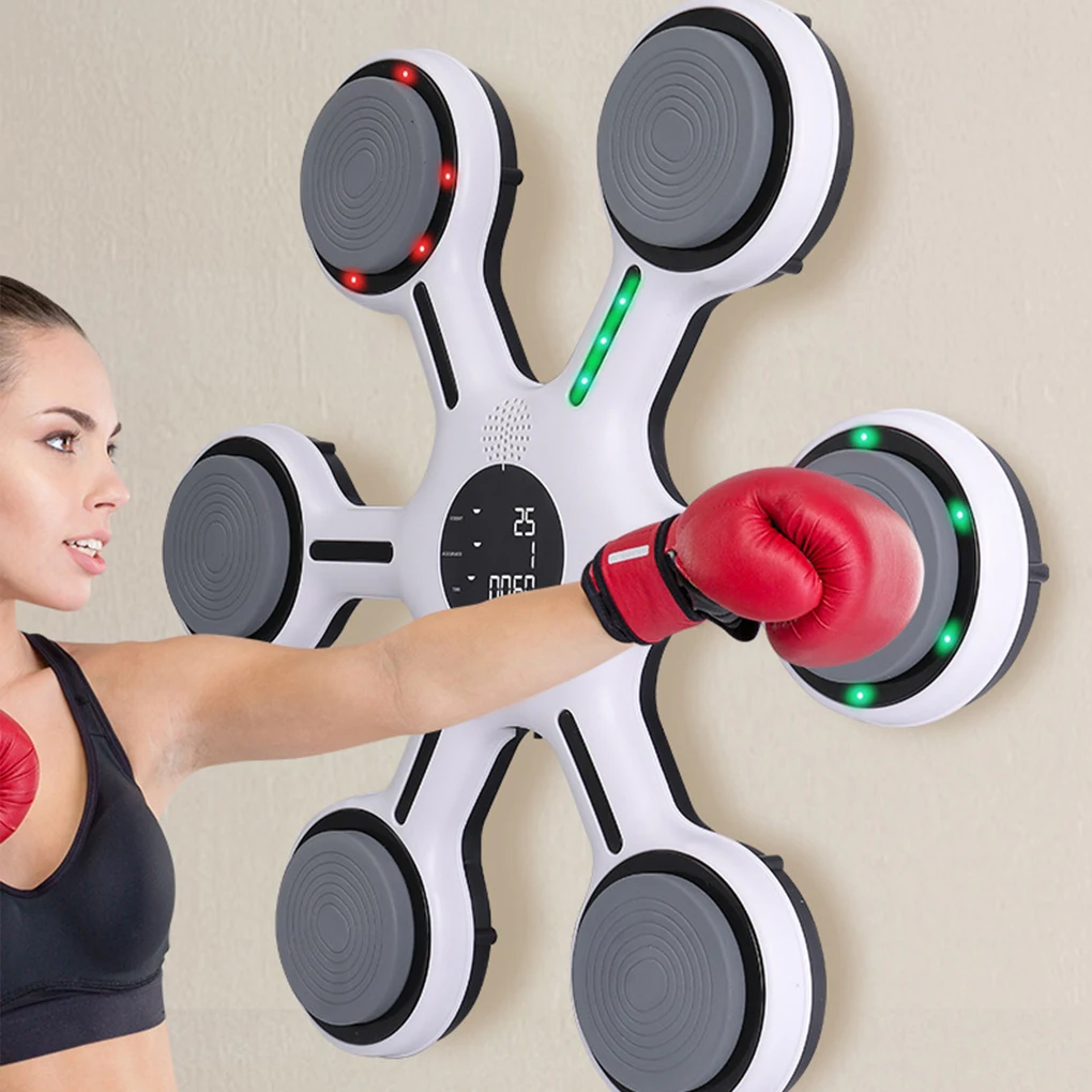 Smart Bluetooth Boxing Machine Wall-Mounted Boxing Wall Target Adjustable Speed Boxing Puncher Home Exercise For Kids Adults
Smart Bluetooth Boxing Machine Wall-Mounted Boxing Wall Target Adjustable Speed Boxing Puncher Home Exercise For Kids Adults
