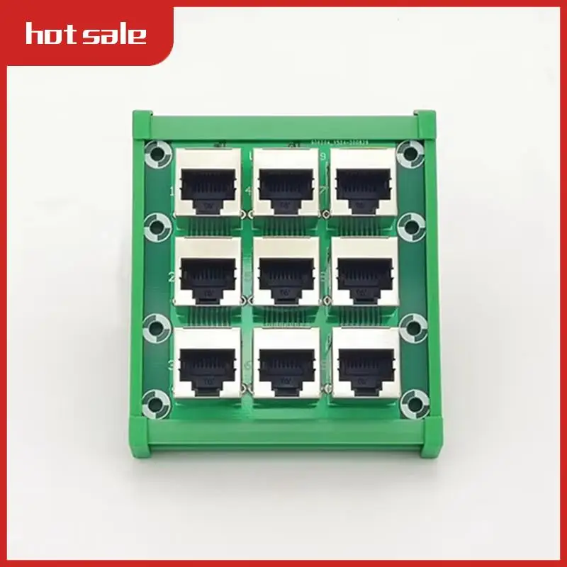 A52I-RJ45 8P8C разъем 9-контактная коммутационная плата шины с разъемом клеммной колодки для адаптера RJ45
A52I-RJ45 8P8C разъем 9-контактная коммутационная плата шины с разъемом клеммной колодки для адаптера RJ45