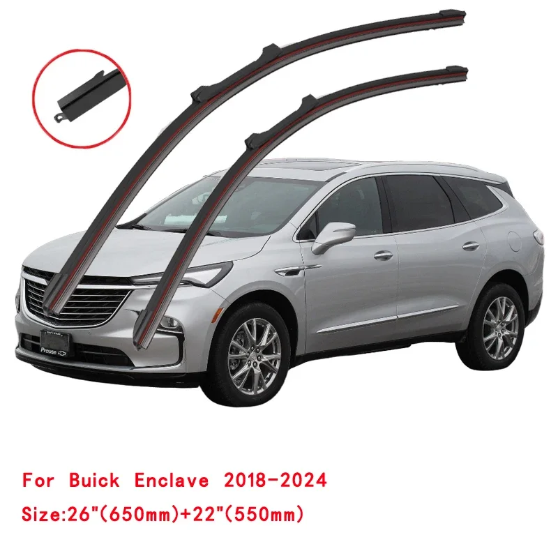 For Buick Enclave 2008-2024 Car Windshield Wiper Blade Front Windscreen Brushes Washer Accessories Cleaning Replacement Parts
For Buick Enclave 2008-2024 Car Windshield Wiper Blade Front Windscreen Brushes Washer Accessories Cleaning Replacement Parts