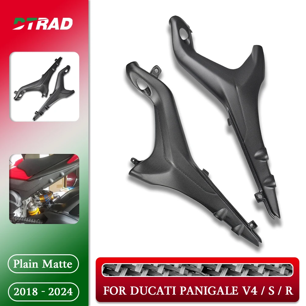 Для DUCATI Panigale V4 V4S V4R 2018-2023 2024, аксессуары, задняя рама из углеродного волокна, комплект обтекателя, боковые панели сиденья мотоцикла
Для DUCATI Panigale V4 V4S V4R 2018-2023 2024, аксессуары, задняя рама из углеродного волокна, комплект обтекателя, боковые панели сиденья мотоцикла