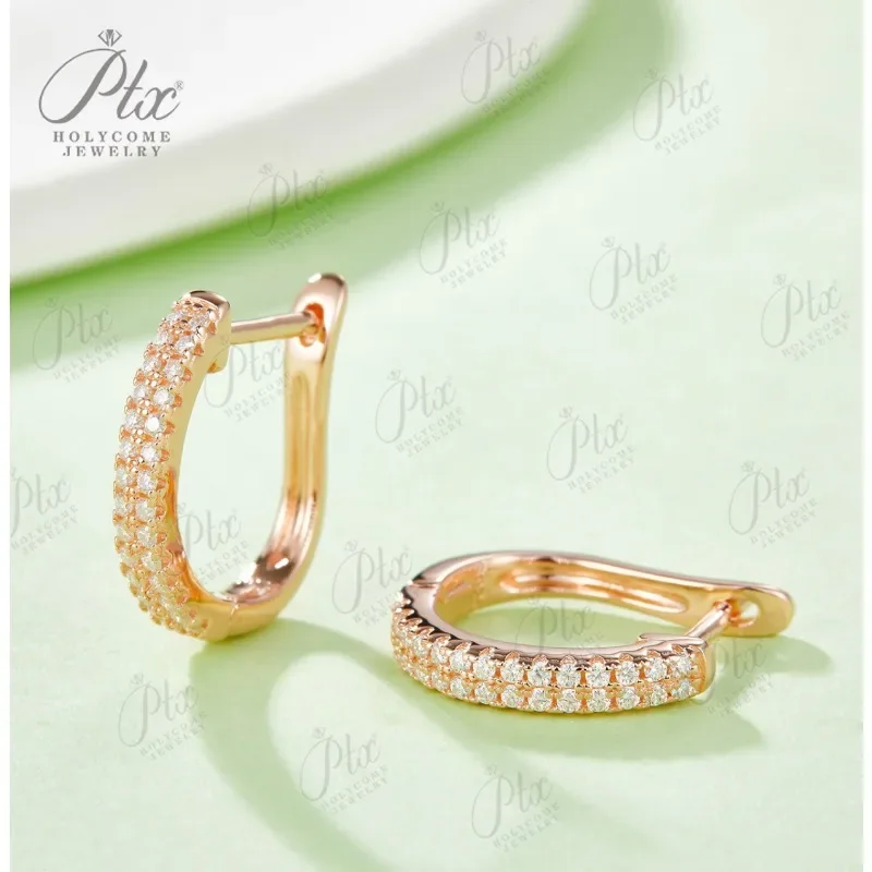 Round Shape Moissanite Earring Jewelry D Color 100% 925 Sterling Silver Plated 18K For Women Fine Anniversary Gift
Round Shape Moissanite Earring Jewelry D Color 100% 925 Sterling Silver Plated 18K For Women Fine Anniversary Gift