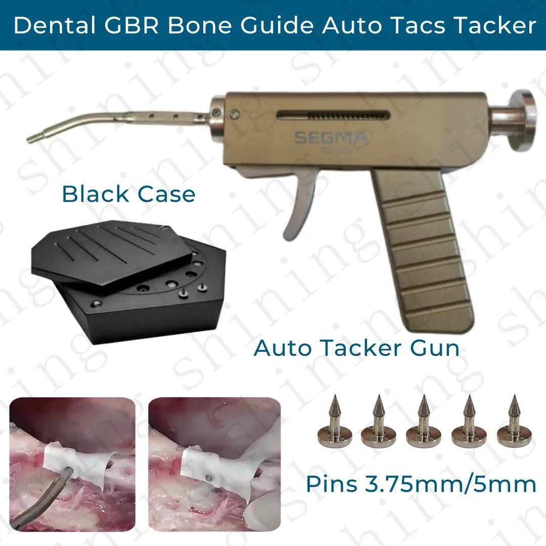 12Pcs Dental GBR Bone TAC Pins Gun Titanium Tacks Membrane Guide Auto Tacs Tacker
12Pcs Dental GBR Bone TAC Pins Gun Titanium Tacks Membrane Guide Auto Tacs Tacker