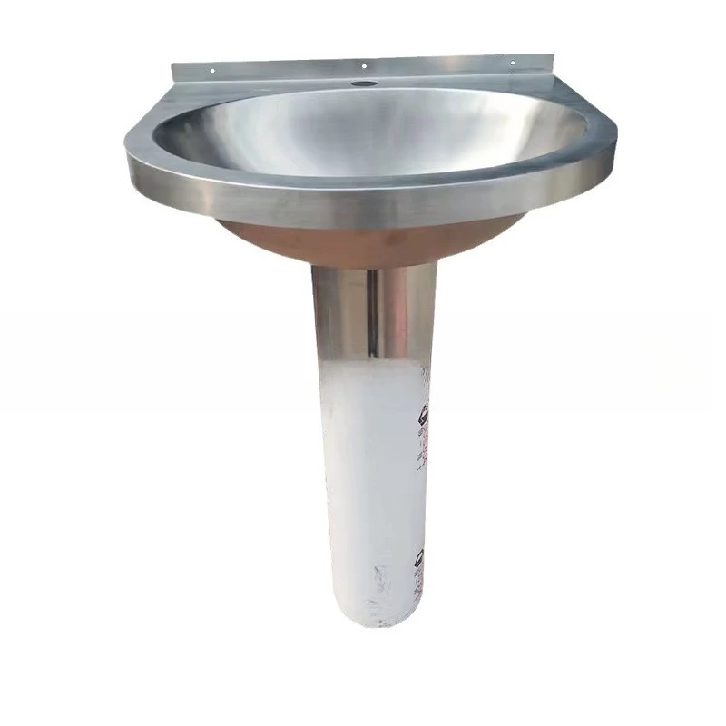 304 bathroom basin, integrated floor-to-ceiling stainless steel column wash basin
304 bathroom basin, integrated floor-to-ceiling stainless steel column wash basin