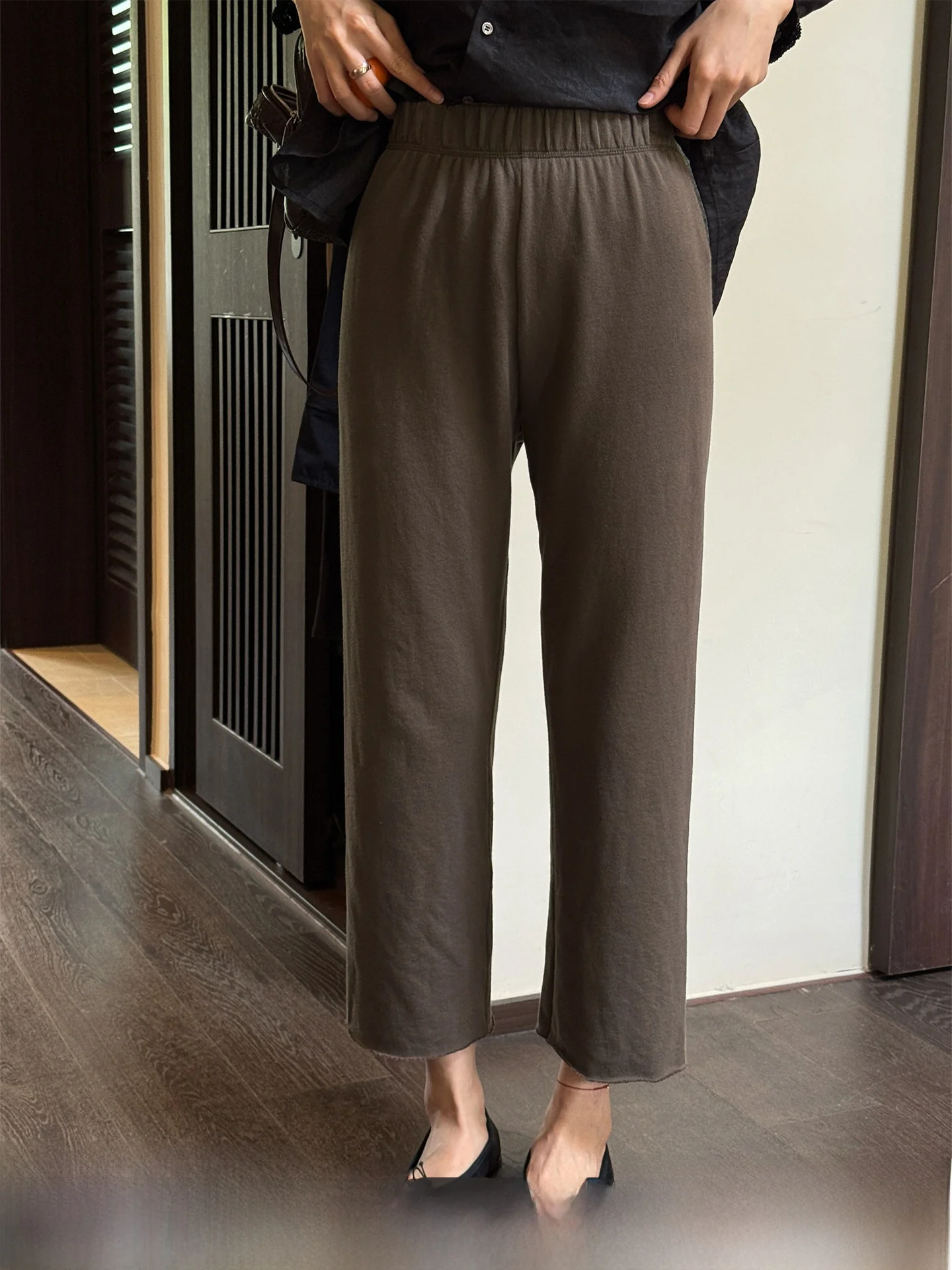 Pure Cotton Straight Leg Joggers Women's Small Size Summer Thin Nine Points Pants Casual Comfortable Breathable Elastic Waist
Pure Cotton Straight Leg Joggers Women's Small Size Summer Thin Nine Points Pants Casual Comfortable Breathable Elastic Waist