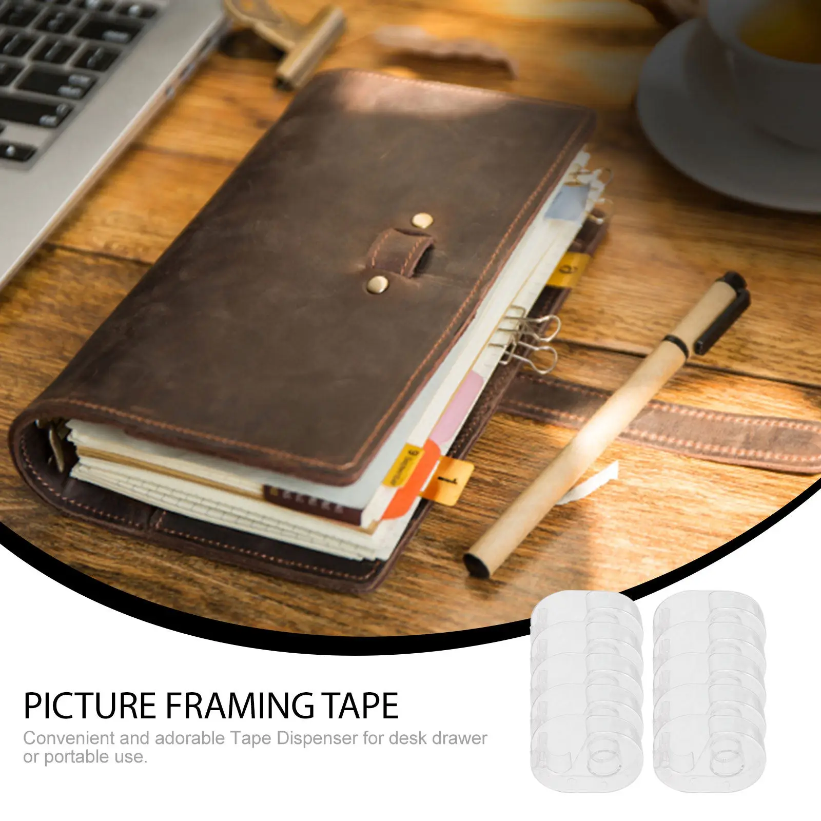 Набор из 10 прозрачных диспенсеров для скотча: прочный настольный держатель-резак для упаковки и фасовки, с гладким краем, удобное настольное хранение
Набор из 10 прозрачных диспенсеров для скотча: прочный настольный держатель-резак для упаковки и фасовки, с гладким краем, удобное настольное хранение