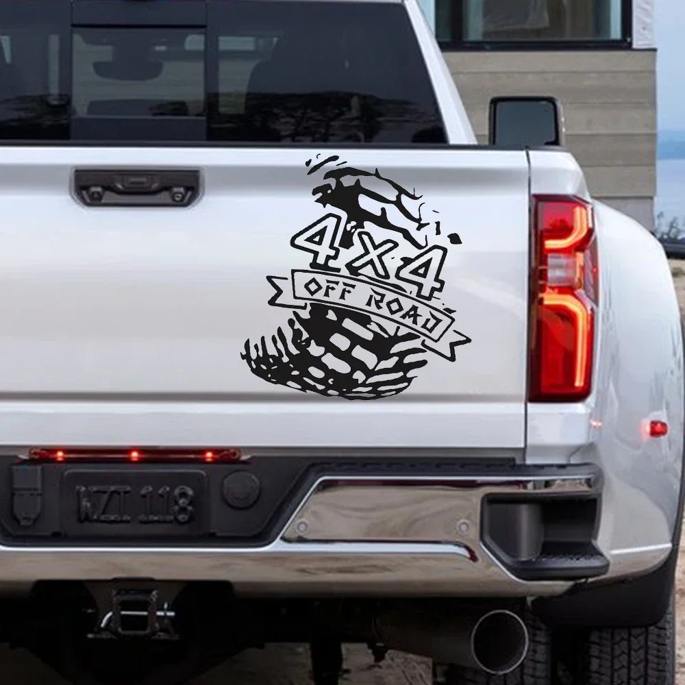 Car Tire Track 4x4 Off Road Sticker For Ford F150 Ranger Chevrolet Silverado Dodge Ram Isuzu Dmax Pickup Tailgate Decor Decal
Car Tire Track 4x4 Off Road Sticker For Ford F150 Ranger Chevrolet Silverado Dodge Ram Isuzu Dmax Pickup Tailgate Decor Decal